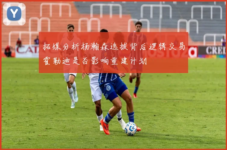 拓媒分析杨瀚森选拔背后逻辑交易霍勒迪是否影响重建计划