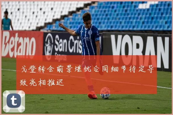 戈登转会前景堪忧合同细节待定导致亮相推迟